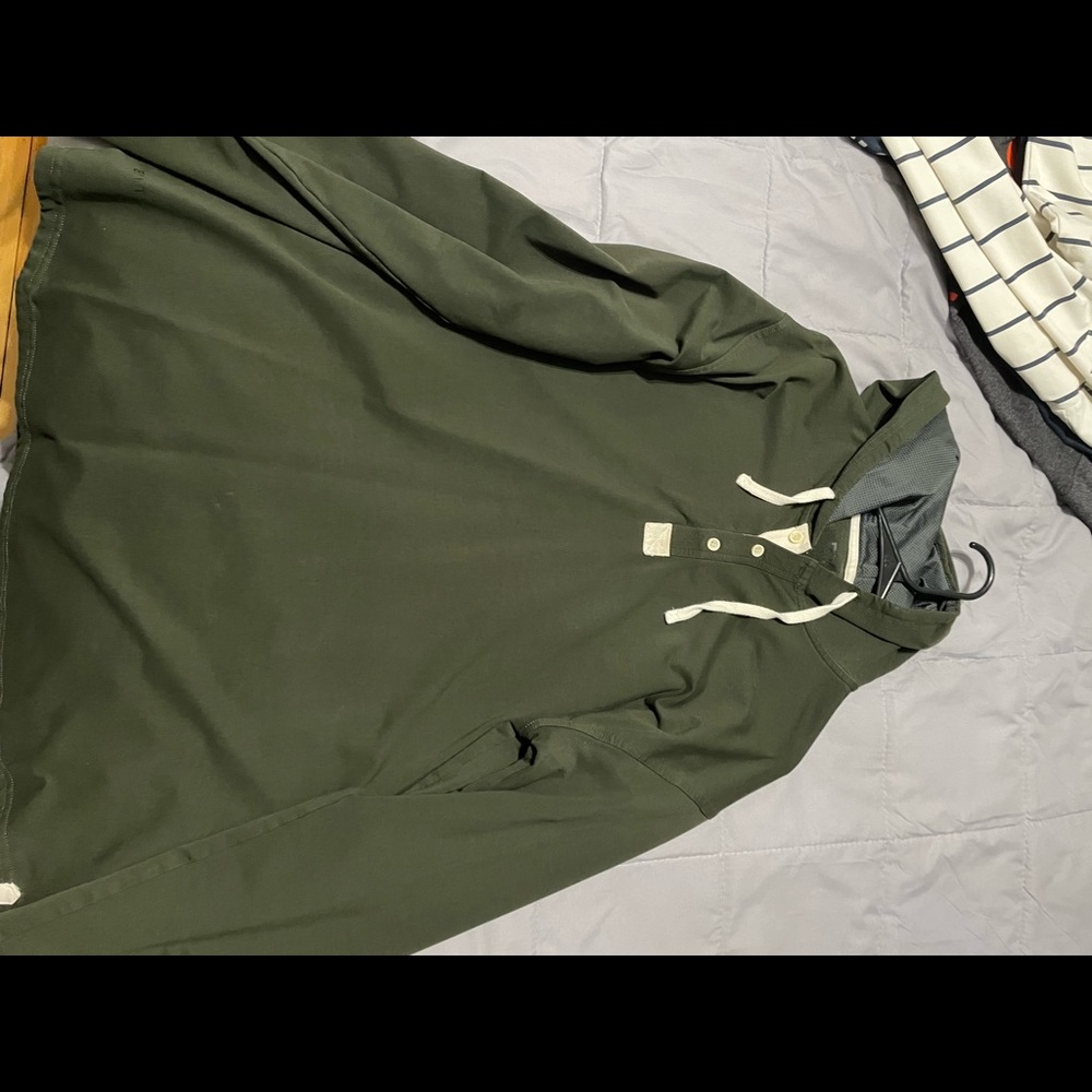 Mens Bylt hooded Henley - XL- worn a couple times